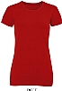 Camiseta Mujer Millenium Sols - Color Rojo